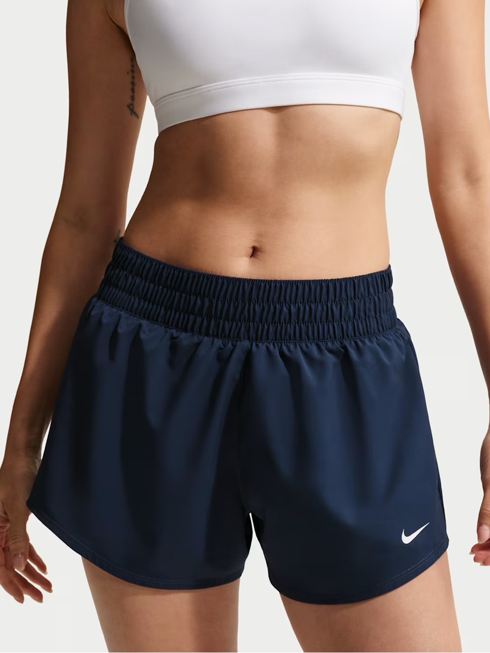 Nike One Dri-FIT Mid-Rise 3" Brief-Lined Shorts
